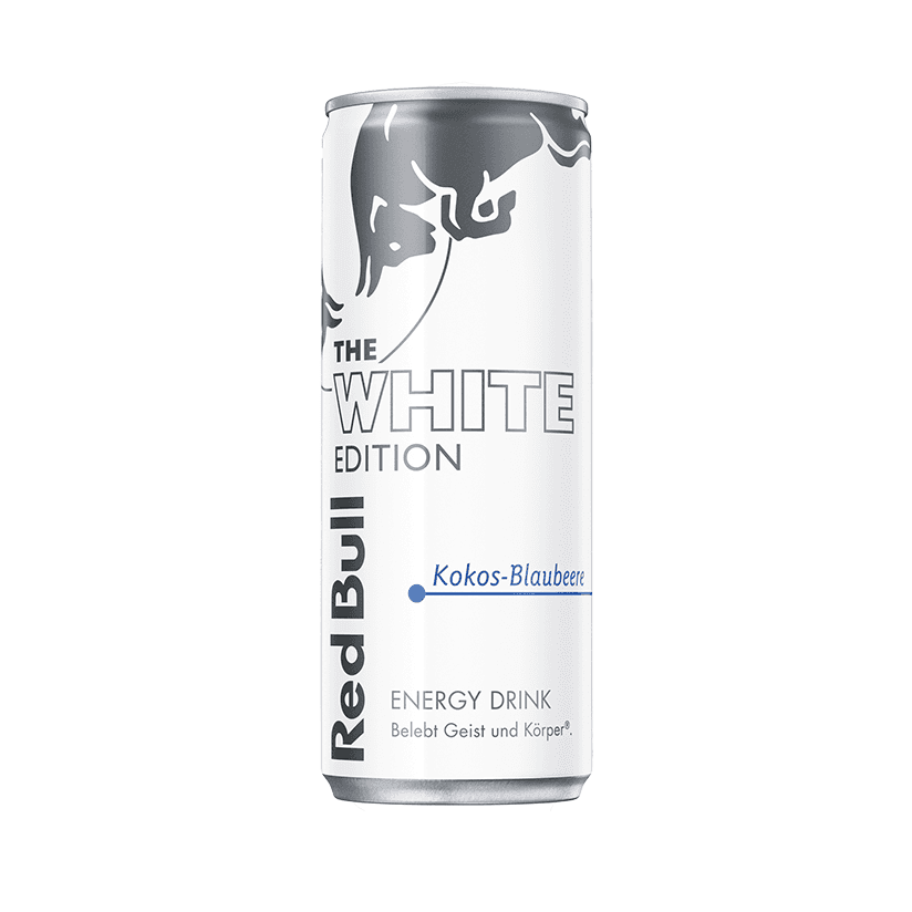 Red Bull White Edition Kokos-Blaubeere Edition - 250ml Dose