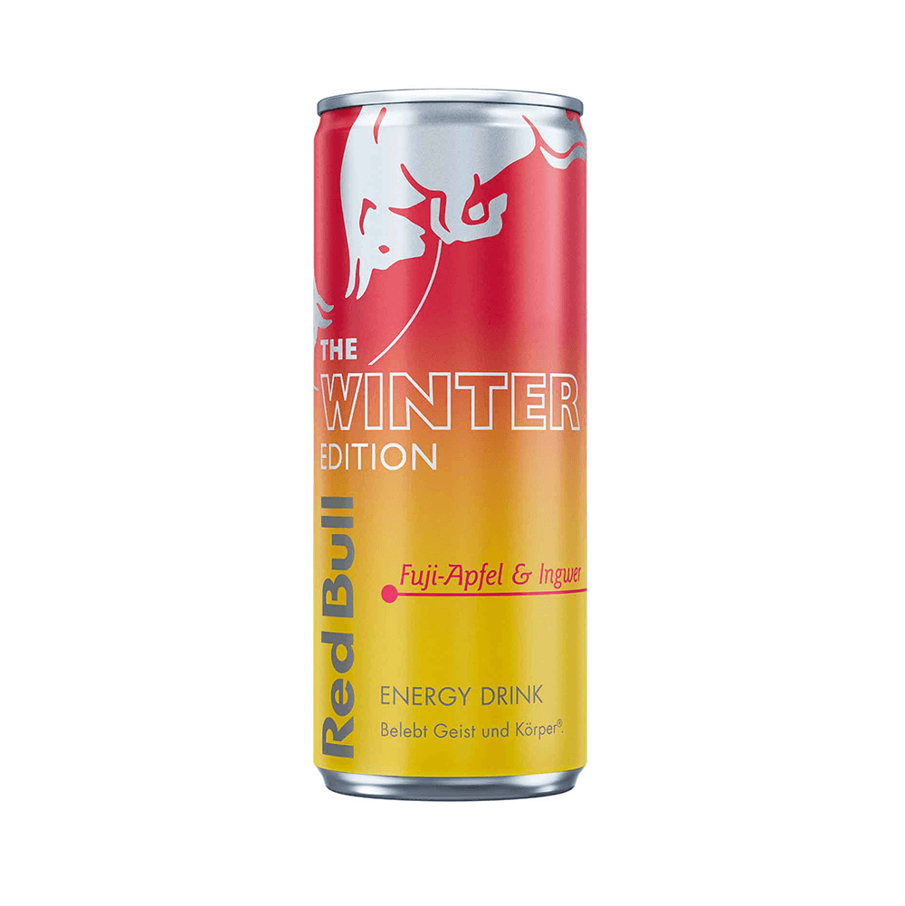 Red Bull Winter Edition Fuji Apple &amp; Ginger - 250ml can