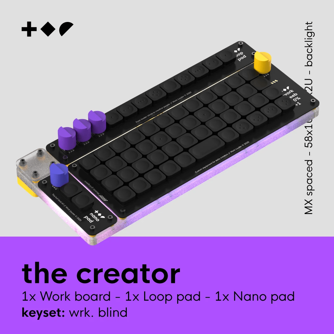 Work Louder Creator Board - InputGear DE