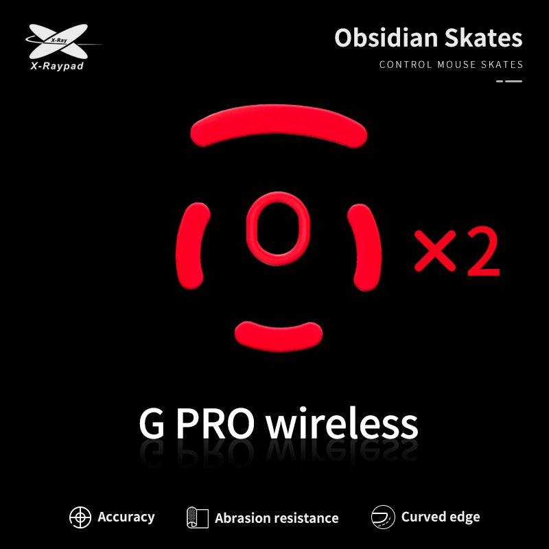X-Raypad Obsidian Mouse Skates - InputGear DE
