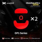 X-Raypad Obsidian Ultra Mouse Skates - InputGear DE